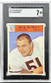 1966 Philadelphia Dick Butkus Rookie Card RC #31 SGC 7 Chicago Bears NM