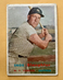 Enos Slaughter 1957 Topps Vintage Low Grade HOF Baseball Card #215 Combine Ship