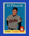 1958 Topps Set-Break #259 Al Pilarcik EX-EXMINT *GMCARDS*
