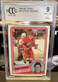 1984-85 Topps - #49 Steve Yzerman (Rookie Card) Red Wings HOF Grade 9 BCCG