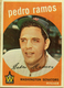 1959 Topps #78 PEDRO RAMOS  Washington Senators  MLB baseball card EX/MT