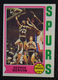 1974-75 Topps #196 George Gervin RC Rookie Card Spurs NM
