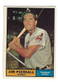 Nice 1961 Topps card of Cleveland Indians OF. Jim Piersall #345..ExMt-