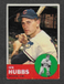Ken Hubbs (Cubs) 1963 Topps #15 VG