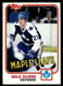 Borje Salming Toronto Maple Leafs 1981-82 Topps #33