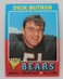 1971 Topps #25 Dick Butkus Bears MINT - 