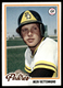 1978 Topps Merv Rettenmund San Diego Padres #566