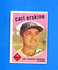 1959 TOPPS #217 CARL ERSKINE - NM/MT - 3.99 MAX SHIPPING COST