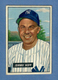1951 Bowman baseball set break #146- JOHNNY HOPP-NY YANKEES -VG-EX!!