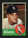 1963 Topps Roger Maris #120. New York Yankees. Condition is in Fair/Good.