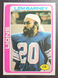 1978 Topps Football - Lem Barney HOF - Detroit Lions #82 NM - Nice card!