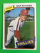 TOPPS 1980 MLB Card DICK RUTHVEN Philadelphia Phillies #136 EX! ⚾️