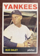 1964 Topps #164 Bud Daley EX+! NY Yankees Ace! NO creases, stains or markings!