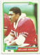 1981 Topps Football Card #528 William Andrews / Atlanta Falcons