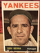 1964 Topps Yogi Berra - #21 - HOF - New York Yankees - Sharp, no crease