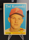 1958 Topps Baseball #36 Ted Kazanski Philadelphia Phillies EX-MT