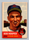 1953 Topps #84 Bob Hooper EX-EXMT Cleveland Indians Baseball Card