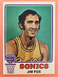 1973-74 Topps Basketball Card; #24 Jim Fox, EX/NM