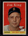 1958 Topps #332 Jim King Trading Card