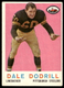 1959 Topps #34 Dale Dodrill Pittsburgh Steelers VG-VGEX SET BREAK!