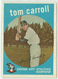 1959 Topps Baseball #513 Tom Carroll, Athletics HI#