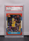 1986 Fleer Basketball #131 JAMES WORTHY Los Angeles Lakers RC ROOKIE PSA 9 Mint