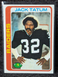 1978 Topps #28 Jack Tatum Football Card Oakland Raiders EX