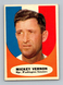 1961 Topps #134 Mickey Vernon VGEX-EX Washington Senators MGR Baseball Card