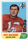1968 Pete Beathard - Houston Oilers - Topps #198 - NFL - NO CREASES