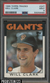 1986 Topps Traded #24T Will Clark San Francisco Giants RC Rookie PSA 9 MINT