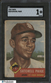 1953 Topps #220 Satchel Paige St. Louis Browns HOF SGC 1 Pr