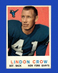1959 Topps Set-Break #156 Lindon Crow EX-EXMINT *GMCARDS*