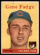 1958 Topps Gene Fodge #449 Rookie Vg
