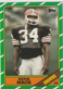 KEVIN MACK 1986 TOPPS FOOTBALL ROOKIE CARD #188 CLEVELAND BROWNS