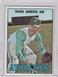 1967 Topps Baseball Card #54 Dick Green Kansas City Athletics - ExMt