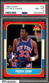 1986 Fleer Basketball #32 Patrick Ewing New York Knicks RC Rookie HOF PSA 8