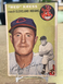 1954 Topps - Red Kress - #160 Cleveland Indians LOW GRADE