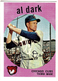 1959 TOPPS #502 AL DARK Chicago Cubs Baseball Card