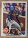 2023 Topps Update #US101 Brice Turang Brewers ROOKIE DEBUT CARD