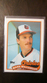 1989 Topps Baltimore Orioles Mark Williamson Baseball Card #546