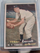 1957 Topps #164 Tommy Carroll New York Yankees Baseball Card