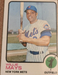1973 TOPPS WILLIE MAYS #305 METS Ungraded But in VG Condition!