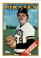 1988 Topps #168 Barry Jones Pittsburgh Pirates