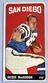 1965 Topps #167 JACQUE MacKINNON San Diego Chargers EXCELLENT+