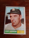 Curt Simmons 1961 Topps Baseball #11 St. Louis Cardinals, EX,