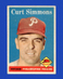 1958 Topps Set-Break #404 Curt Simmons NR-MINT *GMCARDS*