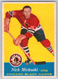 1957-58 Topps Nick Mickoski #32 VG  Vintage Hockey Card