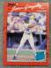 1990 Donruss Juan Gonzalez ERROR CARD Texas Rangers Rookie #33