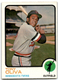 1973 Topps #80 Tony Oliva Mid/High Grade Vintage Baseball Card Minnesota Twins