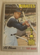 1970 Topps Baseball - #166 Al Oliver (RC) - Pittsburgh Pirates - Vg-Ex Condition